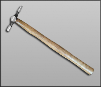 Pin Hammer with Wooden handle