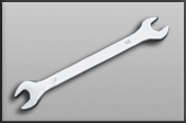 Double Open End Spanner Elliptical Type