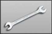 CRV Double Open End Spanner