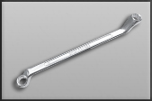 Matt Finish Bi-Hex Ring Spanner