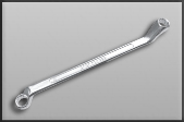 CRV Bi-Hex Ring Spanner