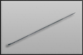 Slate Bar, Pointed & Chisel End
